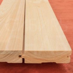 Половая доска из лиственницы класс С 40x140x4000 мм