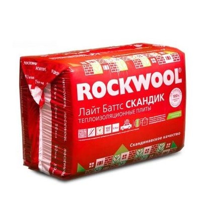Утеплитель Rockwool скандик купить в Москве с доставкой