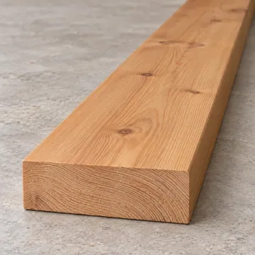 Строганная доска из лиственницы 40x150x6000 мм
