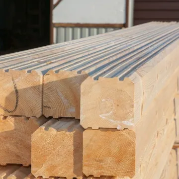 Профилированный брус из сосны 100x200x6000 мм