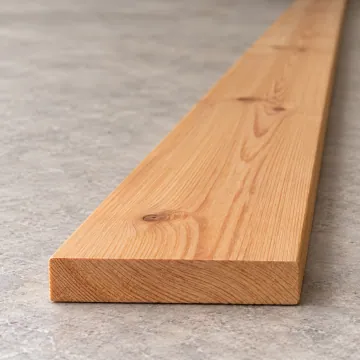 Строганная доска из лиственницы 25x100x6000 мм