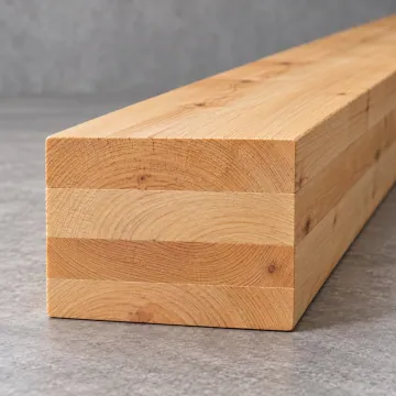 Клееный брус из лиственницы класс Экстра 100x150x6000 мм