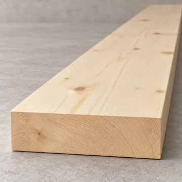 Строганная доска из сосны ГОСТ 40x200x6000 мм