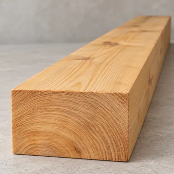 Строганный брус из лиственницы 100x200x6000 мм