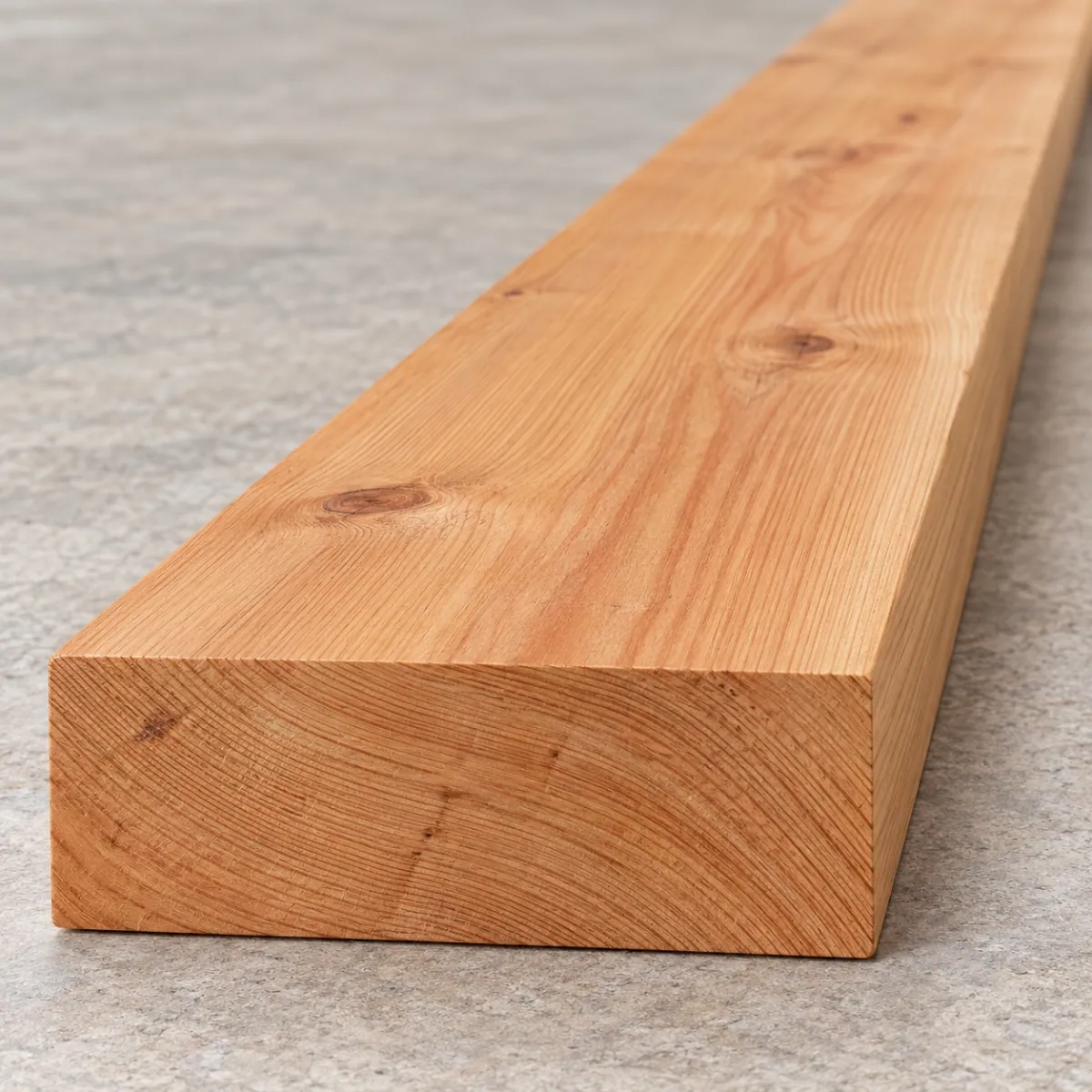 Строганная доска из лиственницы 50x200x6000 мм