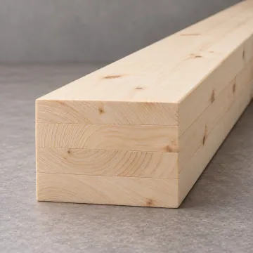 Клееный брус из сосны 100x150x6 м